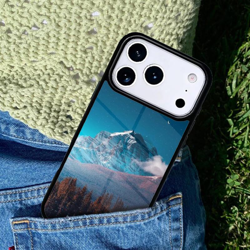Star Lake Mountains Phone Case For iPhone 17 AIR 16 Pro Max 15 14 Pro 11 12 13 Shockproof Silicone Cover