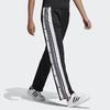 Adidas Originals Casual Wide Leg Snap Knit Sweatpants Women Bottoms Black CV8276