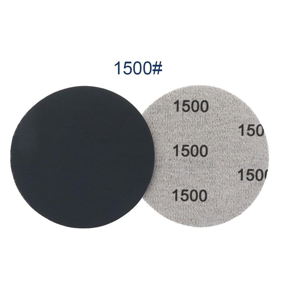 10PCS 3 Inch Silicon Carbide Sanding Discs Wet/Dry Sanding Sandpaper 240-10000 Grit Sanding Paper Set Abrasive Disc Tools