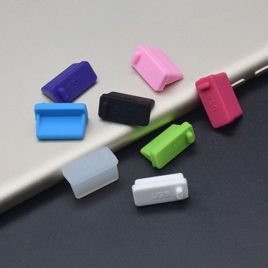 5Pcs Dustproof Standard Dust Plug Port USB 2.0/3.0 Charger Cover for PC Notebook