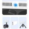 Bright 40W Pocket Sized Rgbs LED Video Light with Builts In Battery 360 Color CCTs FXs Mode for Live Streaming Vloggings