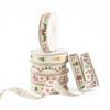 Cotton Blend Fabric Christmas Ribbon 10 Yards Christmas Gift Wrapping Ribbon  Holiday Decoration
