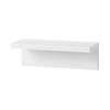 MUJI Wall-Mounted Furniture Shelf, Oak Veneer, Light Gray, 30cm (W) X 12cm (D) X 10cm (H), Item