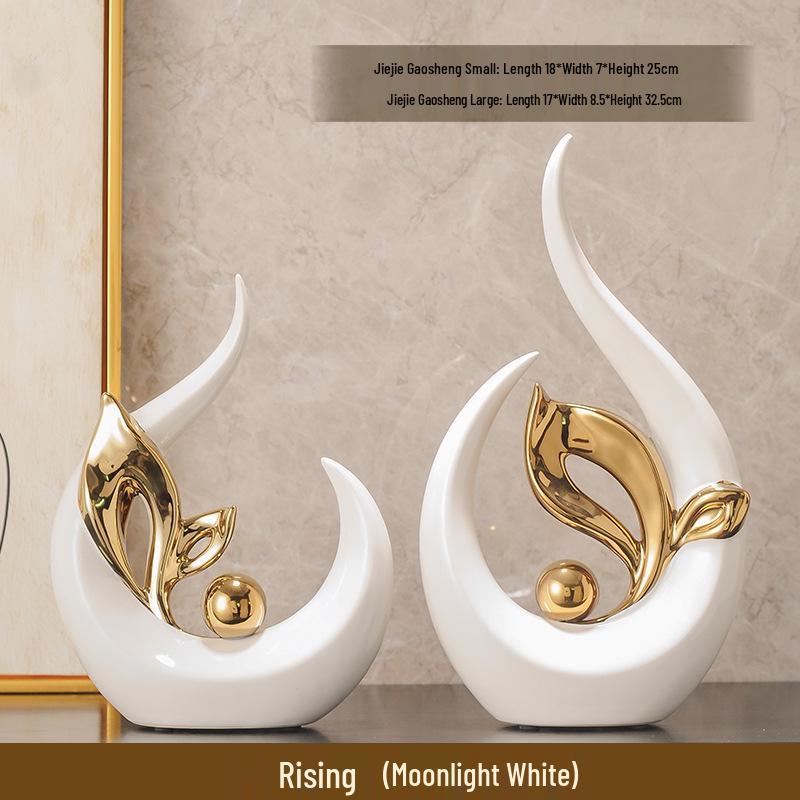 Smooth Sailing Ship Wine Cabinet Ornament Set - Luxurious Home & Office Decor