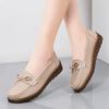 Mocasines Zapatillas Ligeras de Cuero Genuino para Mujer Zapatos Planos Suaves Antideslizantes Mocasines Estilo Nuevo Slip On Zapatos Casuales Bean