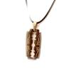 Les Trésors De Lily [L5122] - Anthracite Gray 'Peaceful' Steel Necklace