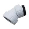 Low Profile Shower Drain Trap Replacement Bathroom Tray Waste Drain Trap Shower Base Drain for Side Outlet Drain