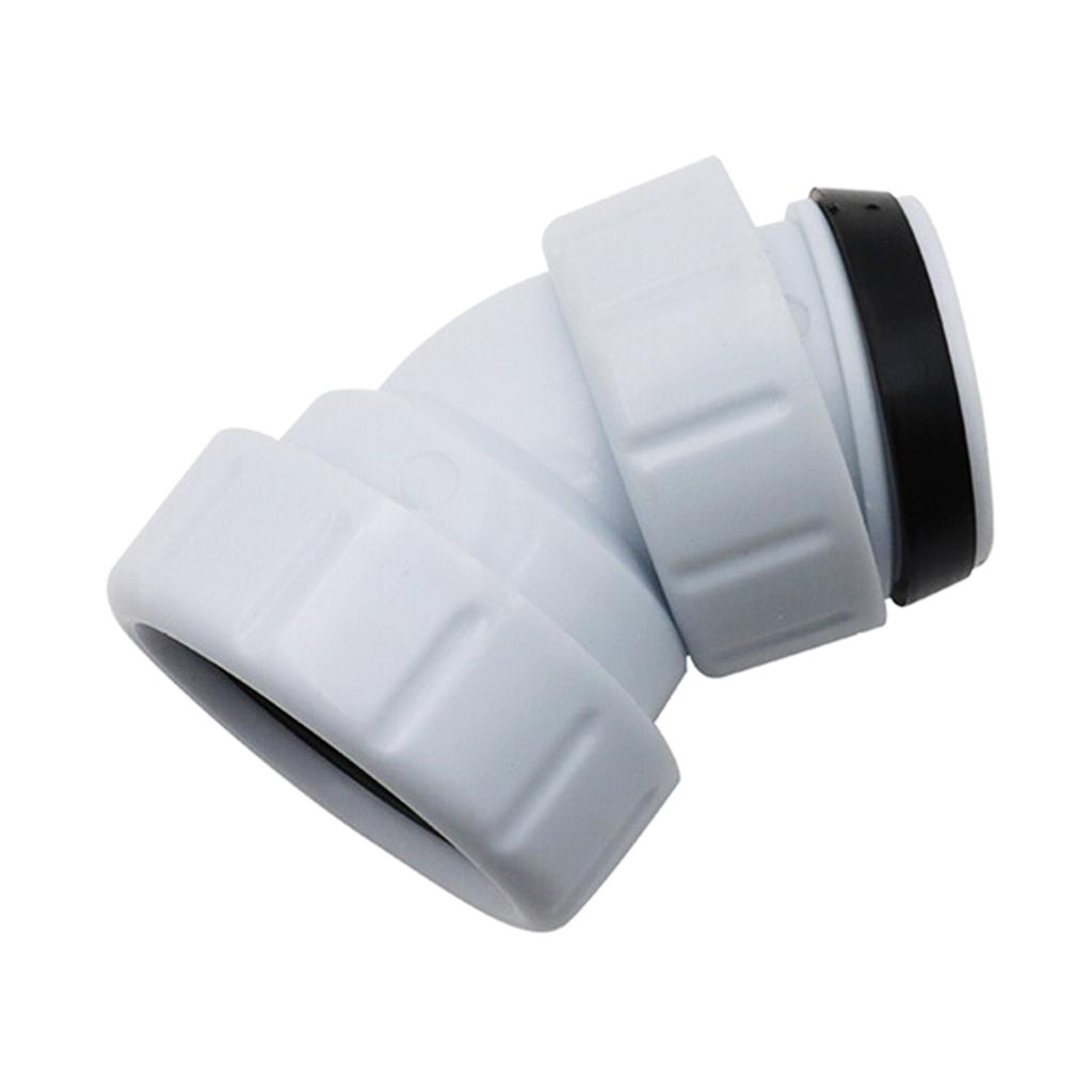 Low Profile Shower Drain Trap Replacement Bathroom Tray Waste Drain Trap Shower Base Drain for Side Outlet Drain