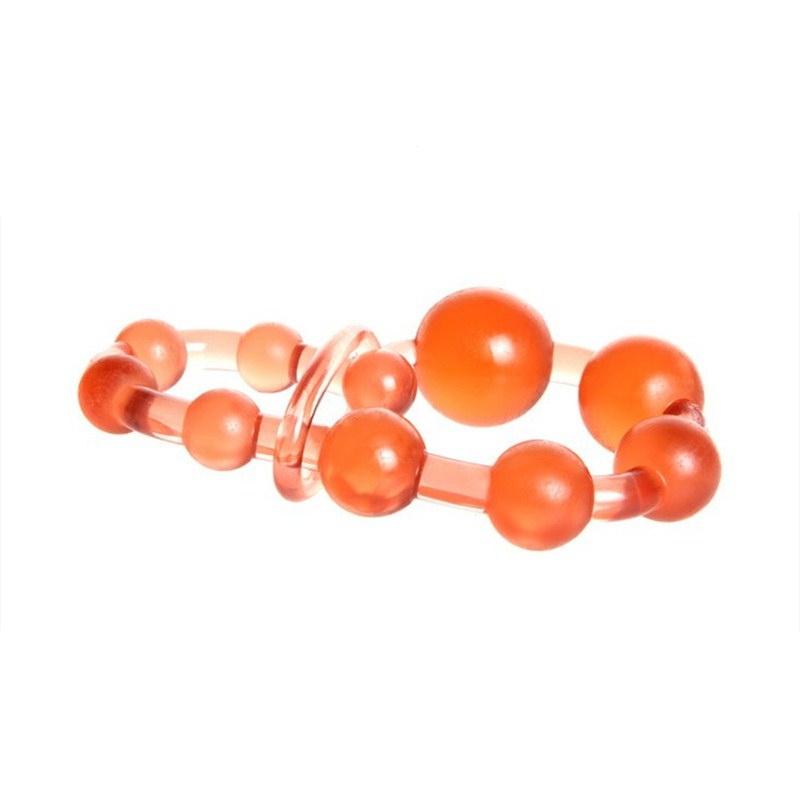 Analspielzeug, Farbe Gelee, Analkugeln, Sex, Orgasmus, Vagina, Plug & Play, Zugring, Kugel, Analstimulator, Gesäßperlen für Frauen
