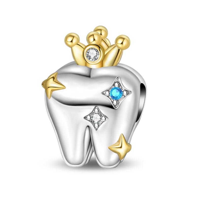 Original Copper Charm Beads Glowing Luminous Lantern Angel Magic Cat Jungle Pendant Bead For Bracelet Charm Jewelry