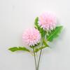 Hydrangea & Dandelion Artificial Bouquet with Hyacinth Double Heads - Decorative Flower Arrangement