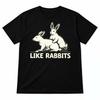 Vintage Retro Graphic T-Shirt Funny Rabbit Print Australia Tee Unisex S-3XL