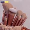13 PCS Colorful Makeup Brush Set Eye Shadow Foundation Women's Makeup Brushes Eye Shadow Blush Beauty Soft Makeup Toolkit
