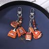 Simulated Bread Coffee Keychain For Sweet Lovers Friend Family Colleagues