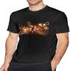 Haik-Yuu T Shirt Men'S Cotton Short Sleeve Casual Blouse Top for Unisex Adult Black