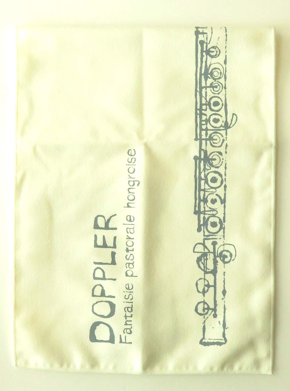 

Салфетка из микрофибры той же длины, что и флейта Иллюстрация флейты Идеально подходит для чистки флейты Marl music