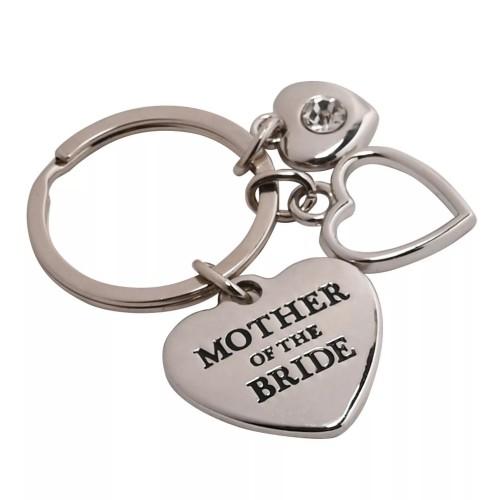 Amore Mother Of The Bride Charm Keyring