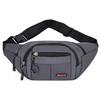 Large-capacity change cashier bag, leather film waterproof couple messenger bag, travel fashion versatile shoulder fanny pack