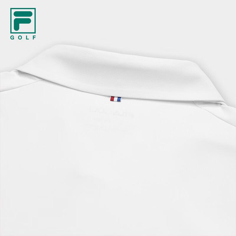 FILA Men's Knitted Short Sleeve Golf Polo Shirt
