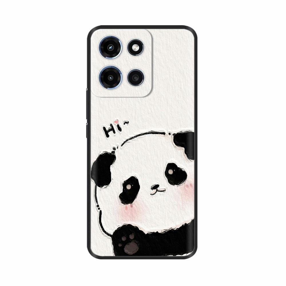 For Motorola Moto G (2025) Case Cute Cartoon Phone Case Soft Liquid Silicone Back Cover For Moto G 2025 5G Silicon Cases Coque