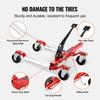 Wheel Dolly Heavy Duty Vehicle Positioning Tire Car Lifter 1500Lbs 2 Pack