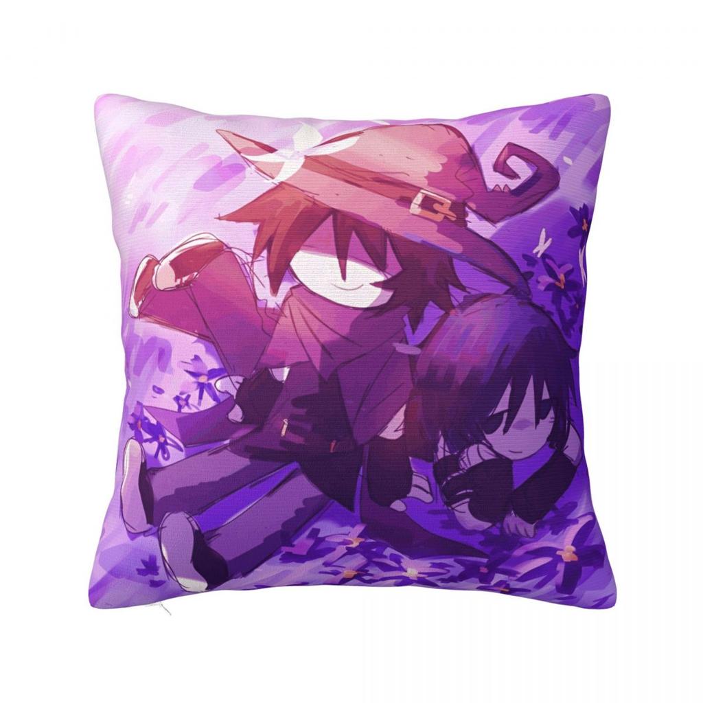 Azuretime Anime Pillow Cases Azure Two Time Game Cushion Cover Custom Polyester Decorative Pillowcase For Bed 18"