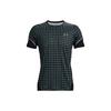 Rush Series Grid Crew Neck T-Shirt Men Tops Black 1366174-001