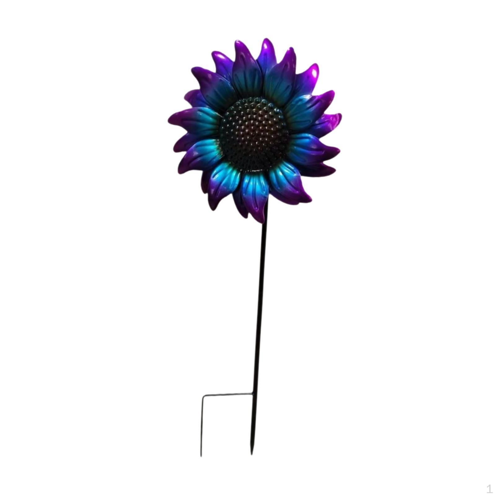 

Садовый колышек Креативный Пасторальный Прочный Стильный Дворовое Искусство Украшение для Газона Террасы Веранды фиолетовый