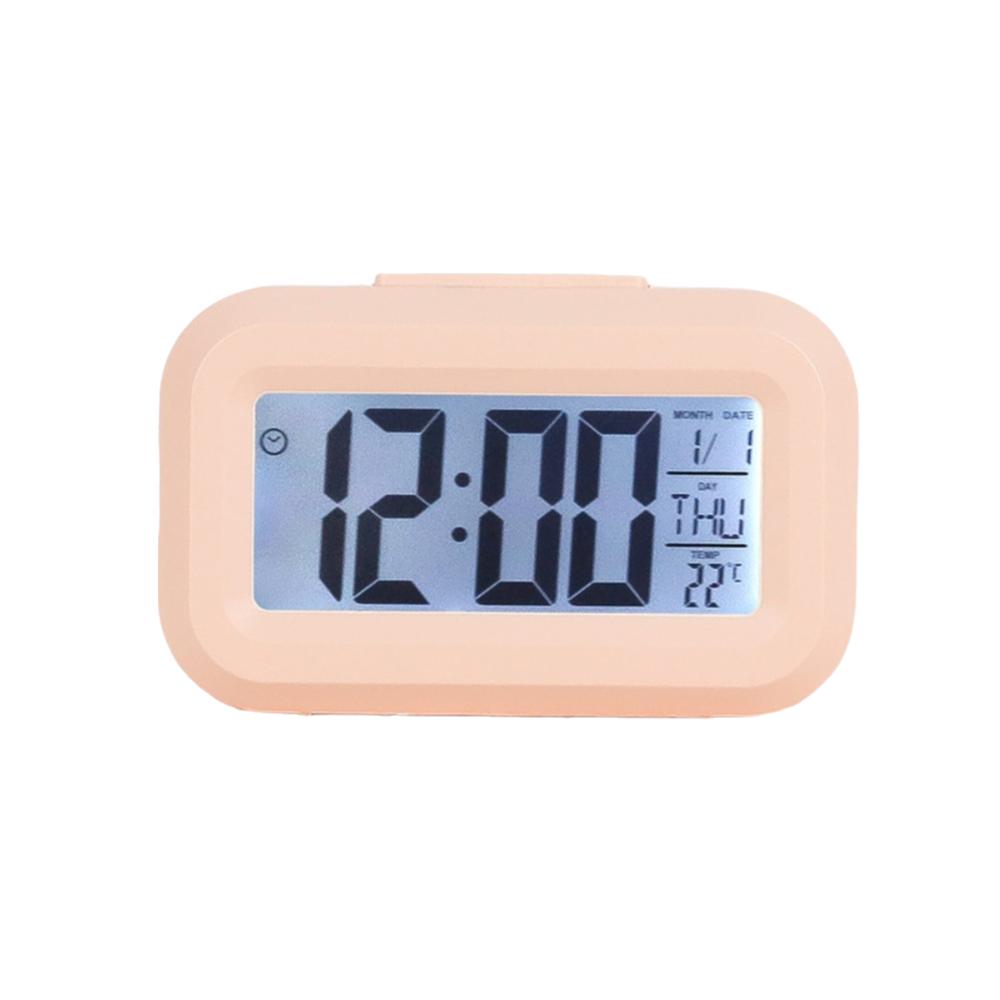 Temperature Display LED Digital Clock Led Light Smart Digital Alarm Clock  Office