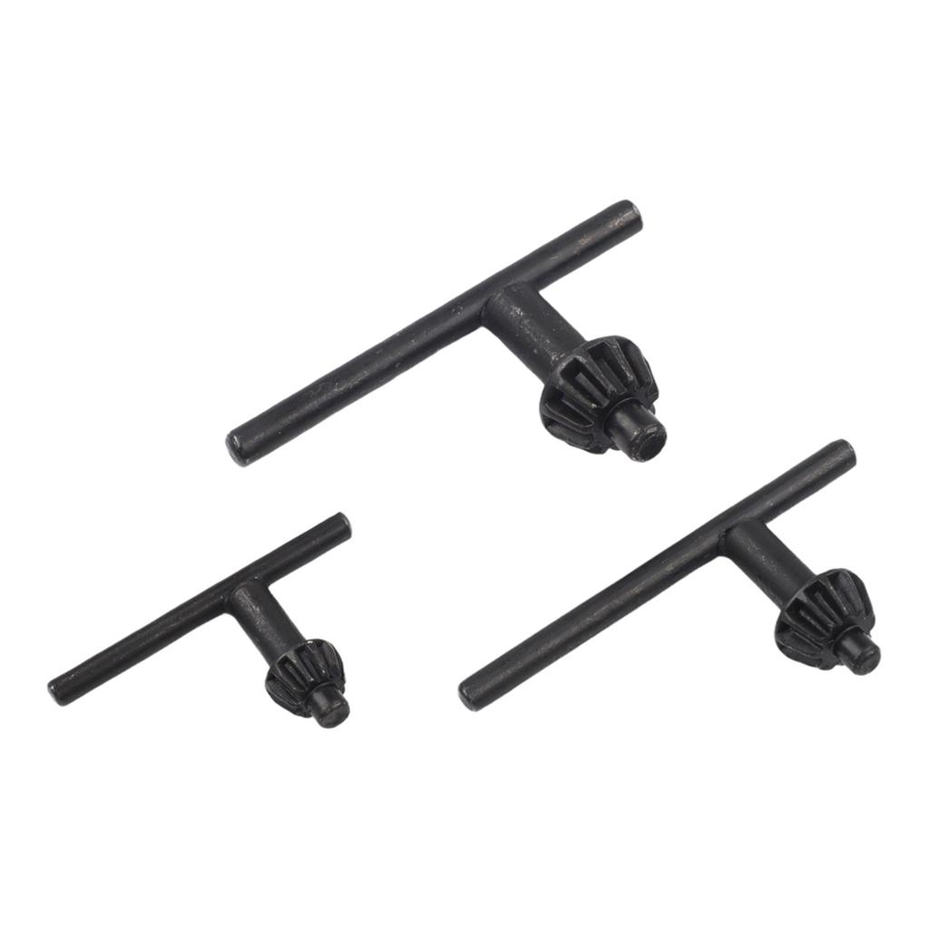 Compact And Lightweight 3PCS Wrench Set Drill Chuck Wrench Easy Compatibility