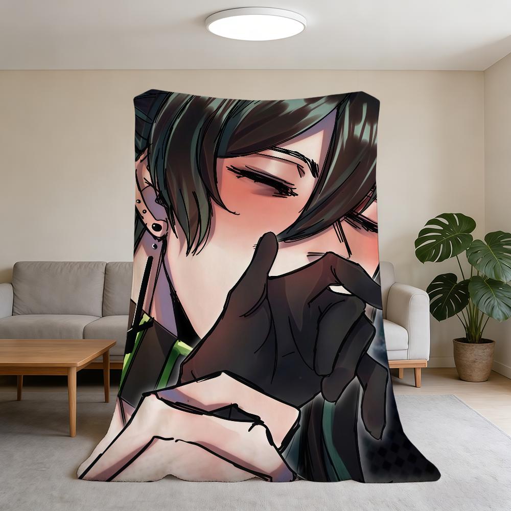 

The Kid at the Back Game Blanket Super Warm Comfortable Plush Throw Blanket Child Home Sofa Bedroom Gift 75x90cm