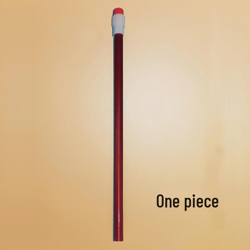 Lápis HB Vermelho Hexagonal para Alunos do Ensino Fundamental e Jardim de Infância com Borracha