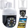 Kamera Zewnętrzna Obrotowa Ip Wifi 4X Zoom 4Mpx 4Mp Detekcja Smart Hd Icsee