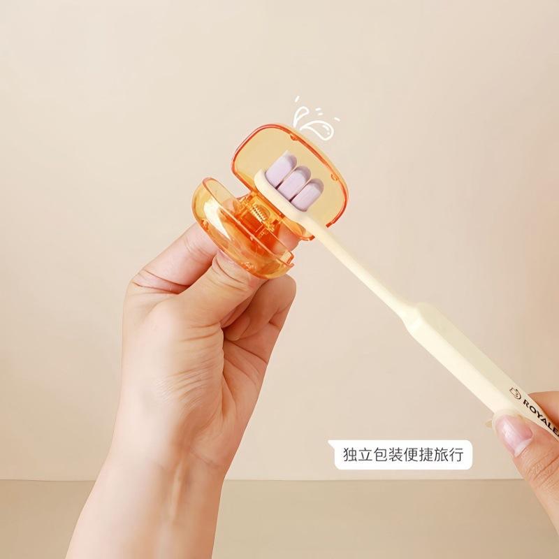 Portable Toothbrush Protective Cap Clip – Travel Essential Storage Case