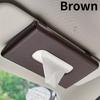 1PC Car Tissue Holder,Sun Visor Napkin Box,Comes with tissue paper.Suitable for All Vehicle Models,car accessories,tissue holder