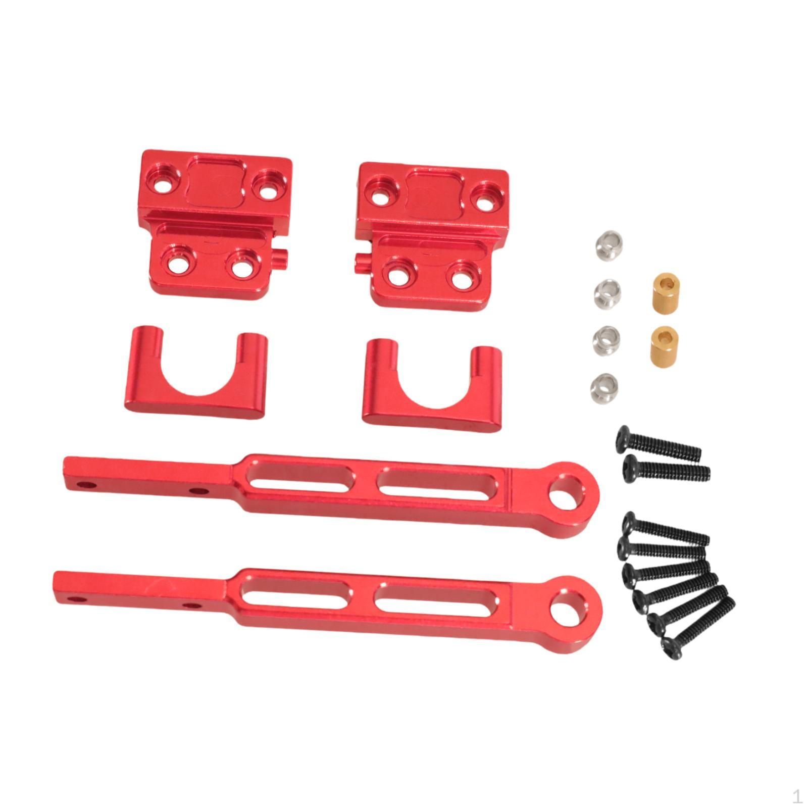 

1/12 Chassis Parts Upgrade Set for RC Models MN82 MN82Pro червоний