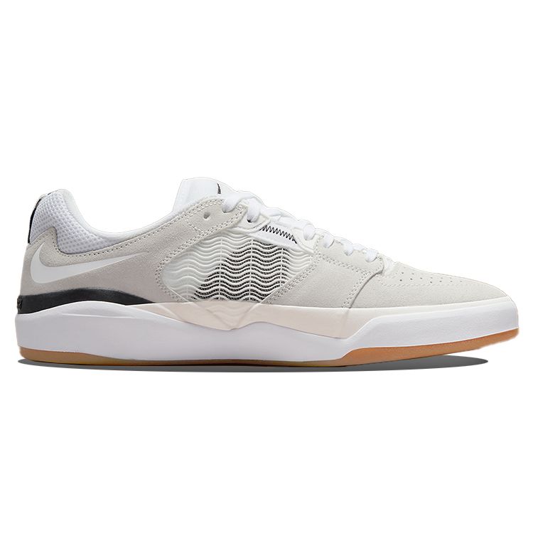 Nike Ishod Wair SB White Gum Unisex Sneakers Summit-White Black DC7232-101