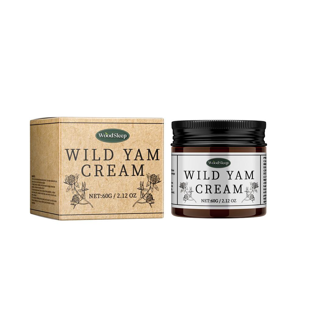 Woodsleep Yam Powder Moisturizing Cream Intensively Hydrating Softens And Smooths 60g Skin