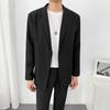 2024 Men's British Style Casual Blazer: Handsome, Lightly Mature, Spring/Autumn College Jacket