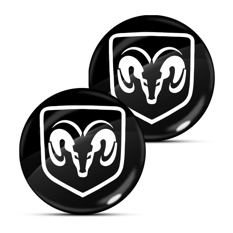 

2/4/6Pcs Car Door Lock Keyhole Sticker Emblem Car Protective Sticker for Dodge Journey Caliber Challenger Charger Ram 1500 Stratus Dart Dakota Durango 2PCS