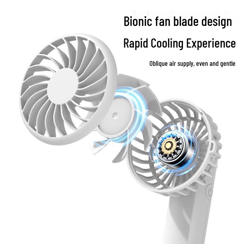 OEING Portable Clip-on USB Rechargeable Fan