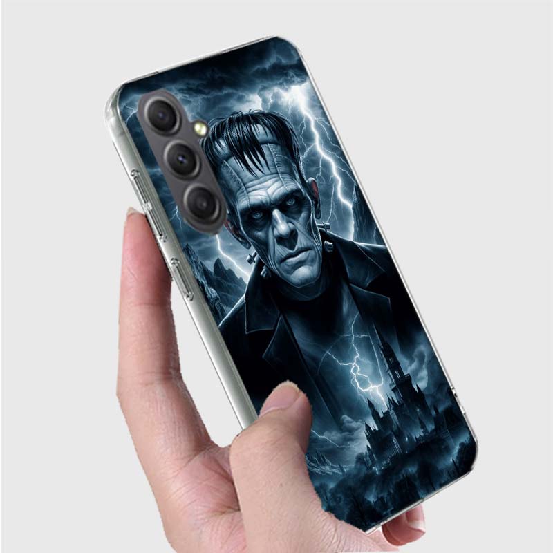 Horror F-Frankenstein Phone Case For Samsung A16 A26 A36 A56 A17 A03S A04S A02S A05S A50S A30 A20 A70S A40 A21 Galaxy Note 20 10