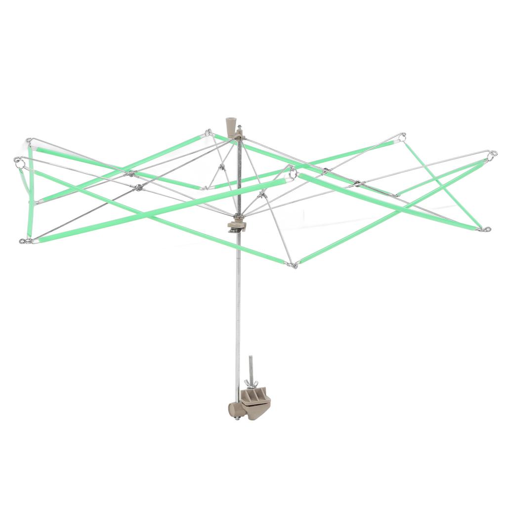 Yarn Swift Stainless Steel Plastic Easy Fixing Easy Operation Easy Adjustment Umbrella Swift for Winding Yarn