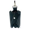 Creative Bat Wallet Keychain Coin Purse Leather Bat Keychain Funny Halloween Bat Pendant  Key Decor