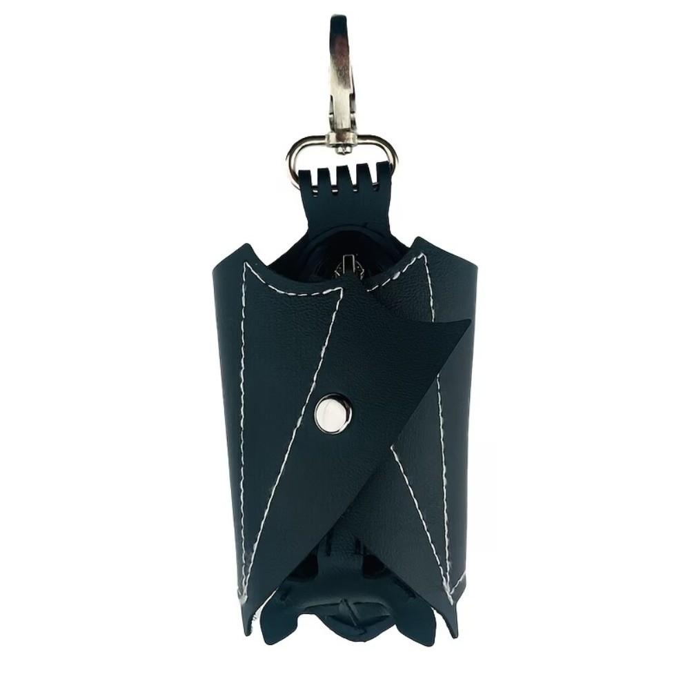 Creative Bat Wallet Keychain Coin Purse Leather Bat Keychain Funny Halloween Bat Pendant Key Decor