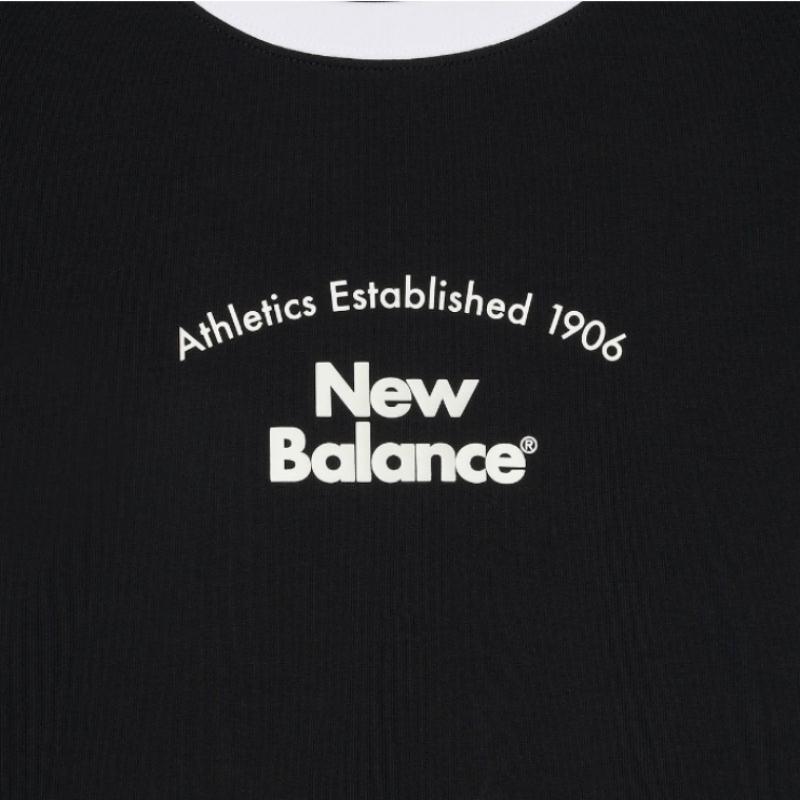 New Balance Women Ringer T shirT Black Nbnef2w512 19