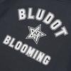 Blu DoT Graphic PrinT Long Sleeve T shirT Ny