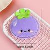 Cartoon Fruit Plush Brooch & Hair Clip: Strawberry, Pear, Watermelon
