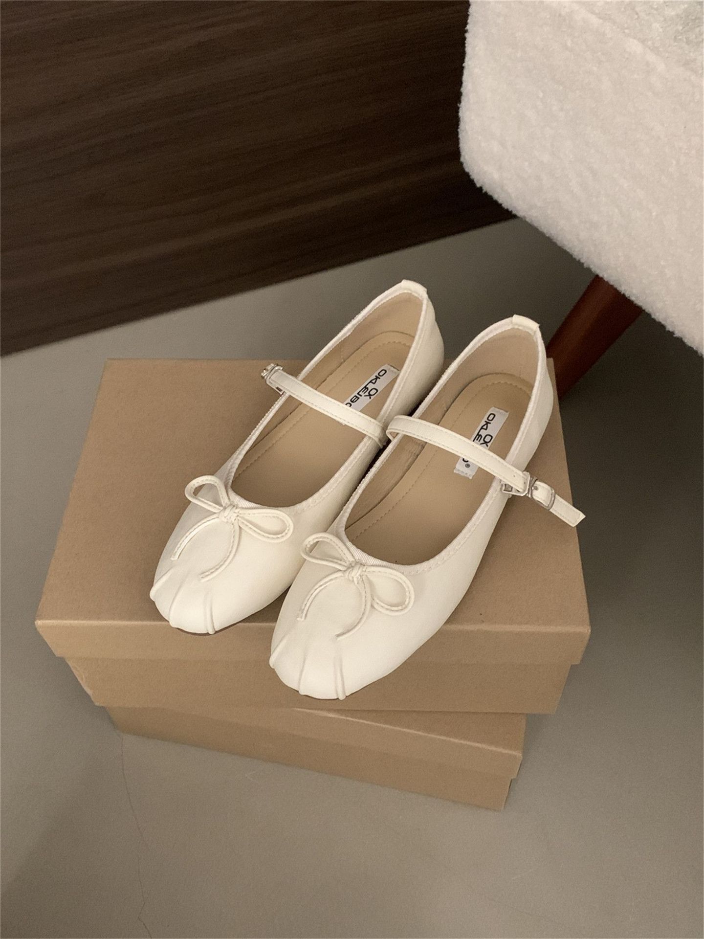 

Flat Bow Mary Jane Single Shoes Women s Shoes Spring and Autumn Evening 40