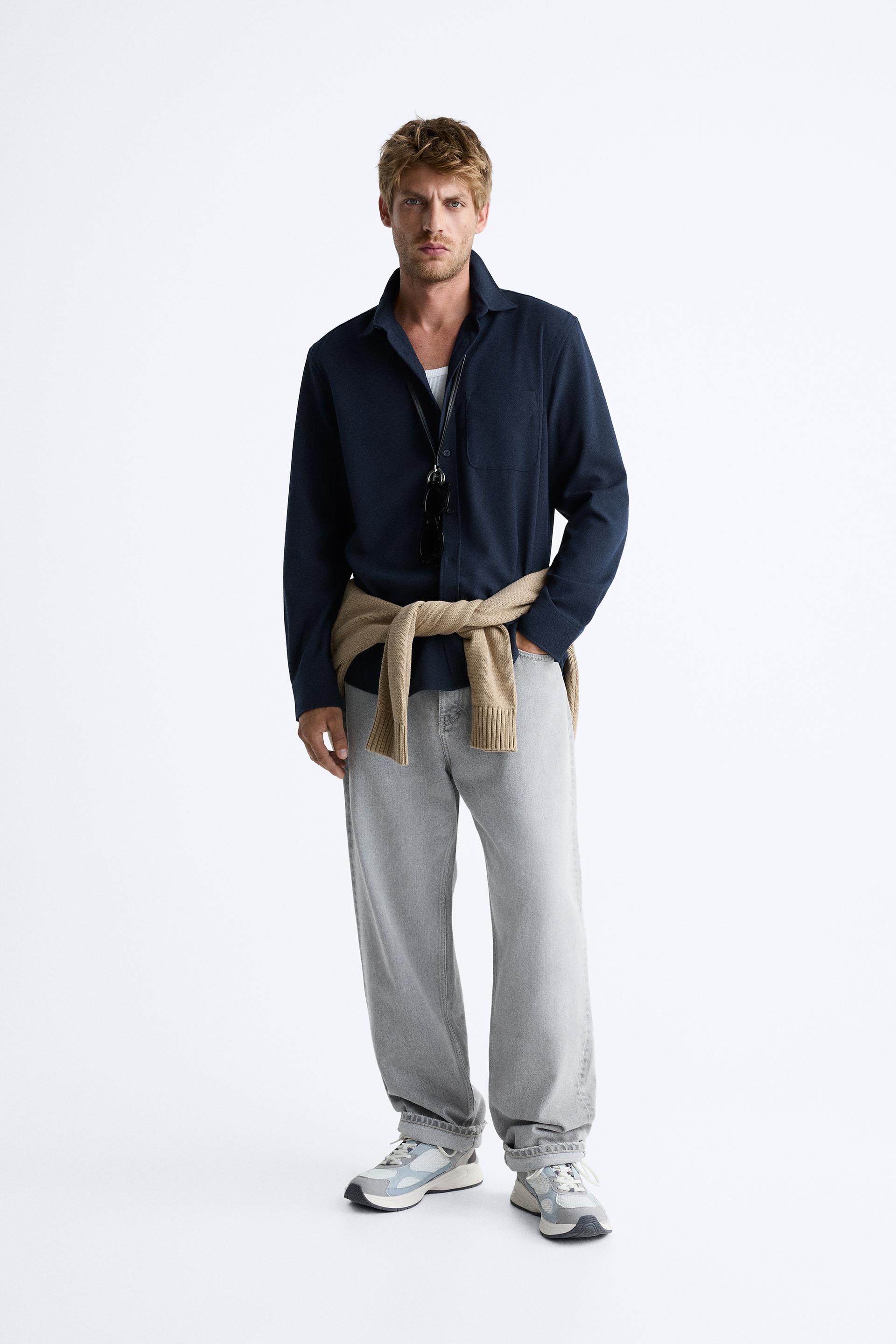 

КОМФОРТНАЯ РУБАШКА С ТЕКТУРОЙ